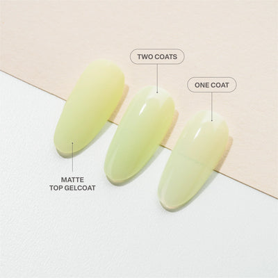 swatch of 505 Lawn-ing For You Light & Shadow Sheer Gel Couleur by Apres