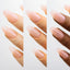 hands wearing 507 Burnt Blush Light & Shadow Sheer Gel Couleur by Apres