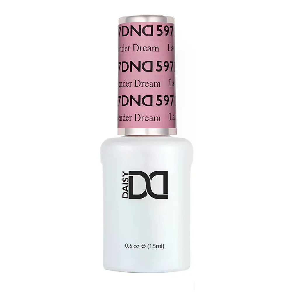 gel bottle of DND Gel Polish 597 Lavender Dream