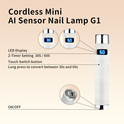 AI Sensor Flash Cure Lamp - Black