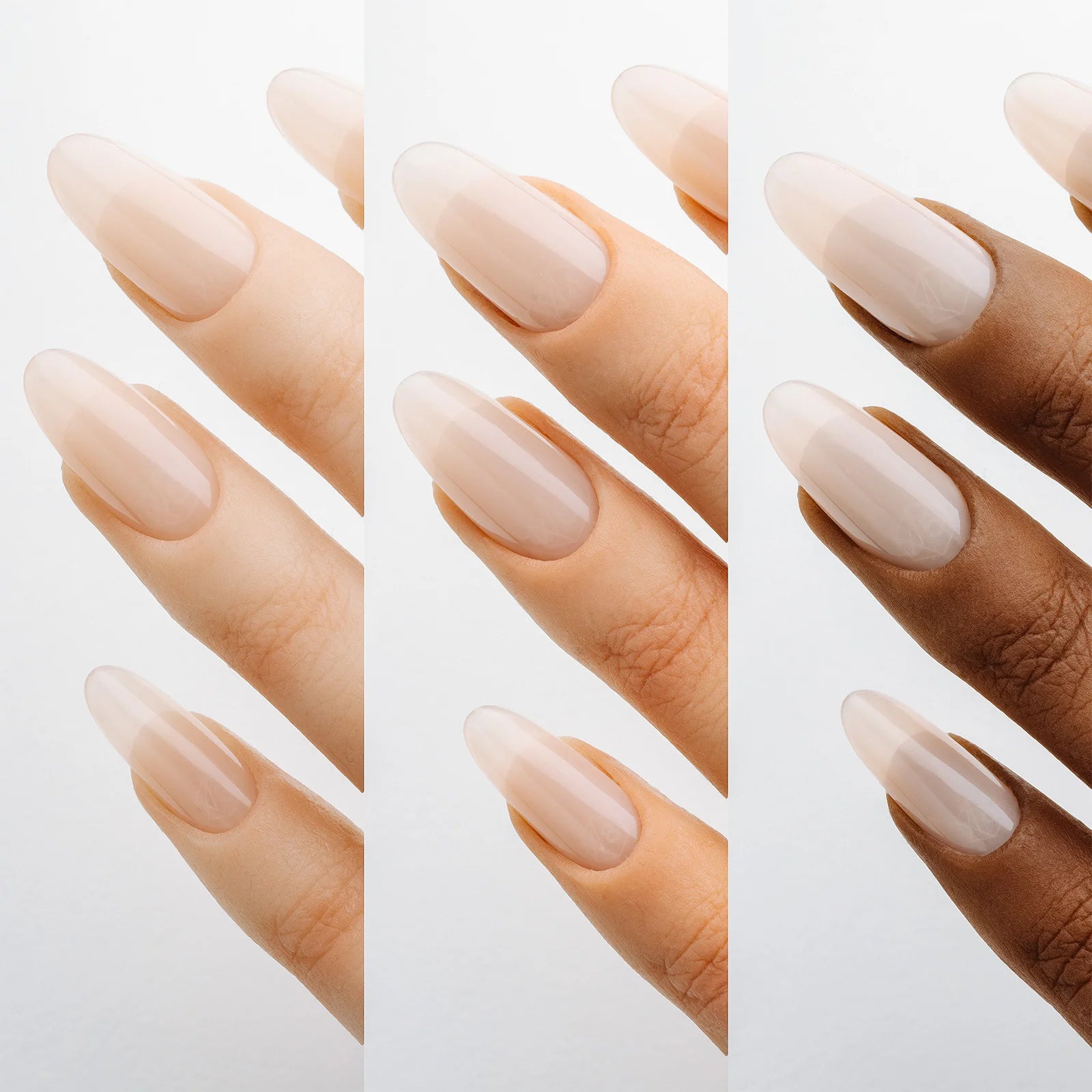 hands wearing 608 Could've Should've Would've Light & Shadow Sheer Gel Couleur by Apres