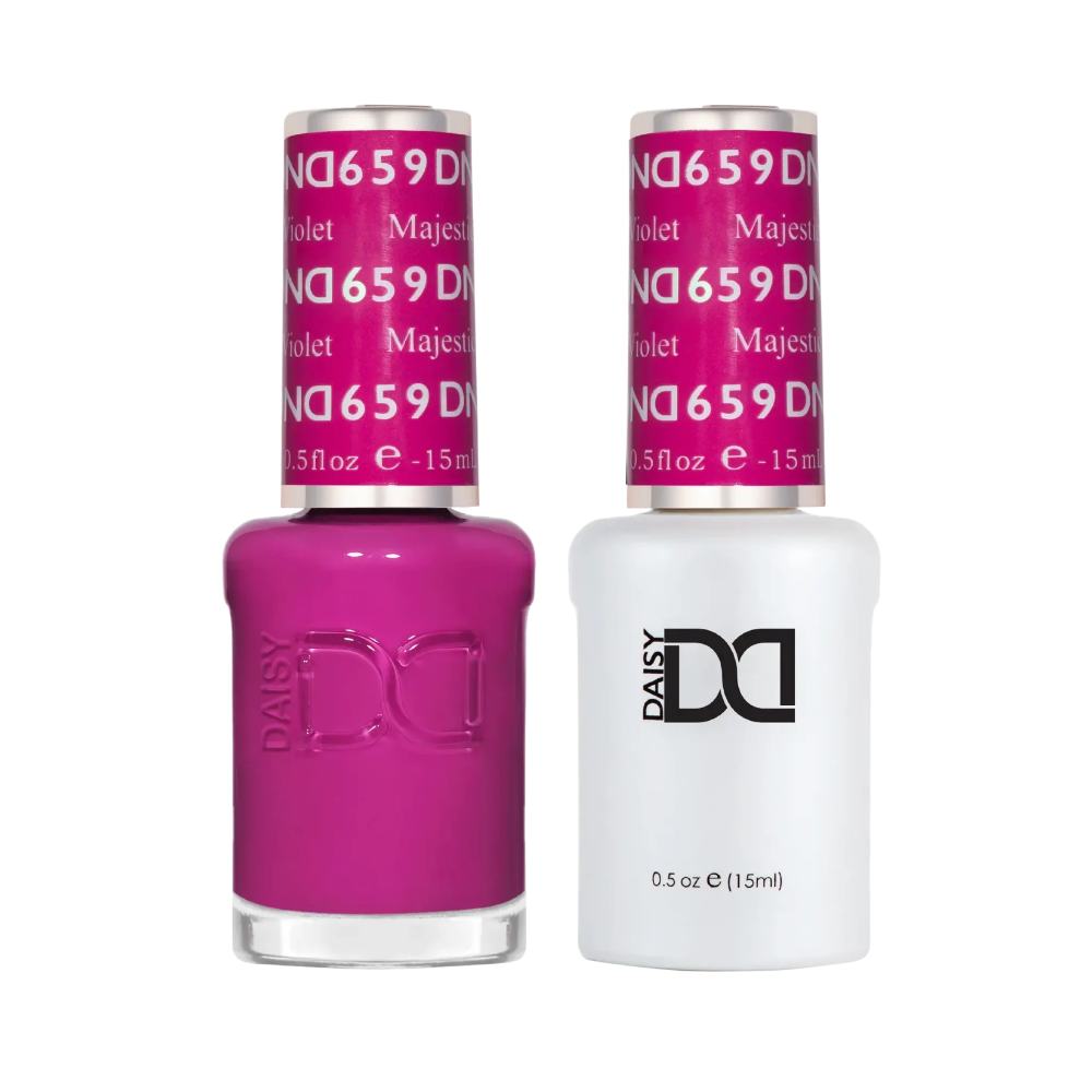 DND duo gel polish 659 Majestic Violet