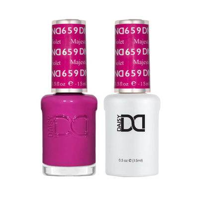DND duo gel polish 659 Majestic Violet