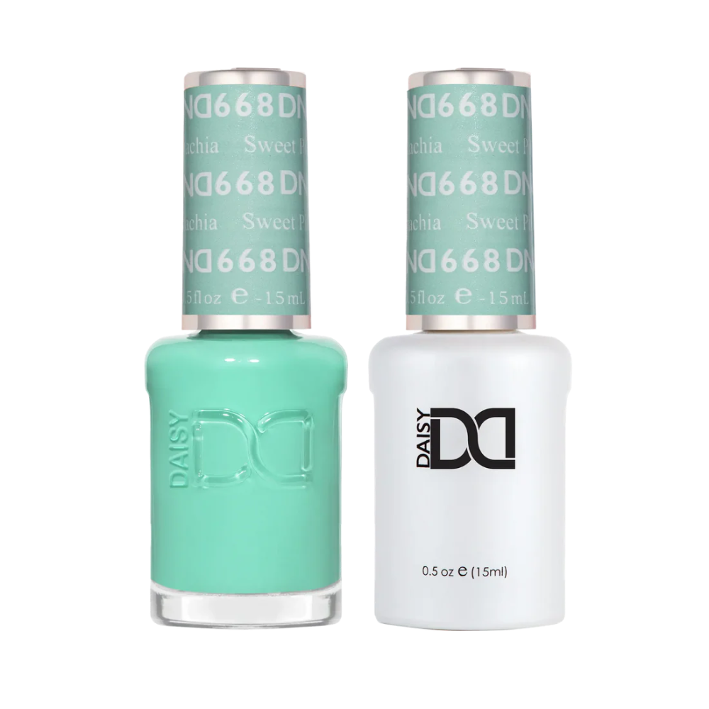 DND Duo gel polish 668 Sweet Pistachia