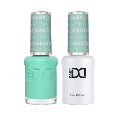 DND Duo gel polish 668 Sweet Pistachia