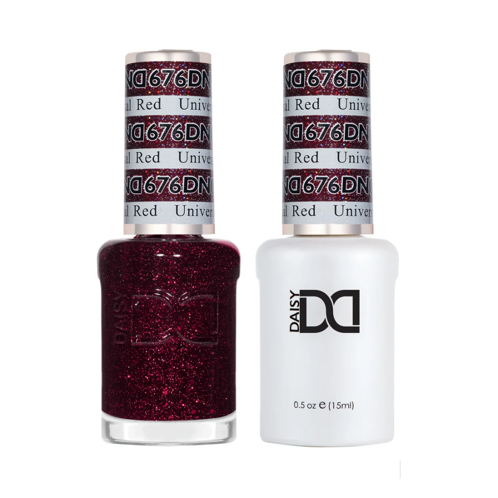 DND Duo gel polish 676 universal red