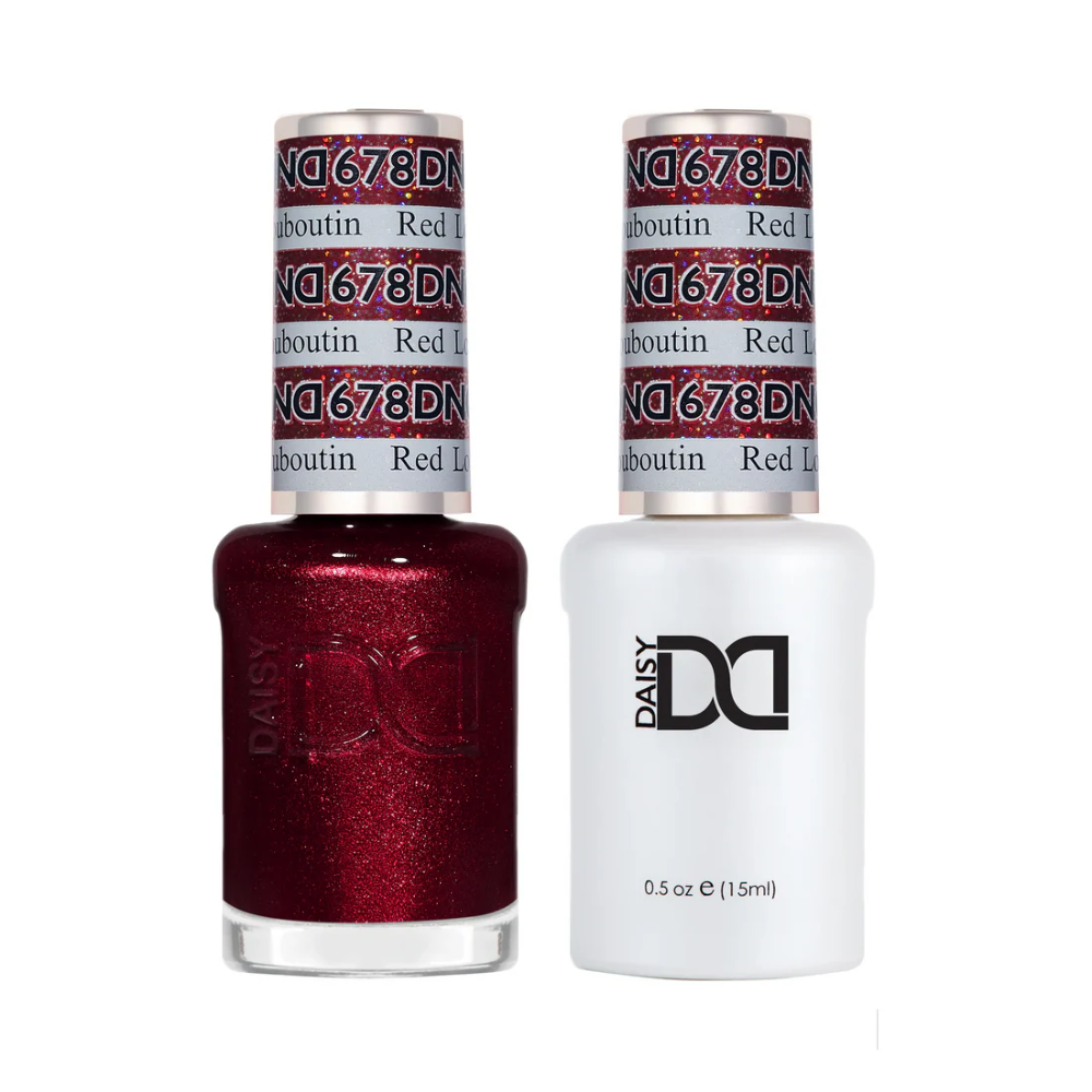 DND Duo gel polish 678 Red Louboutin