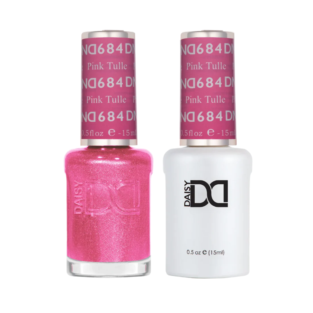 DND Duo gel polish 684 Pink Tulle