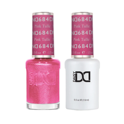 DND Duo gel polish 684 Pink Tulle
