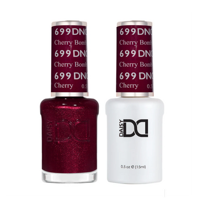 DND Duo gel polish 699 Cherry Bomb