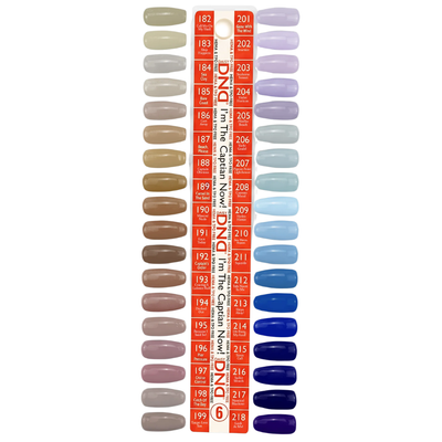 DND HEMA & TPO Free Gel & Polish Swatch Collection - 6