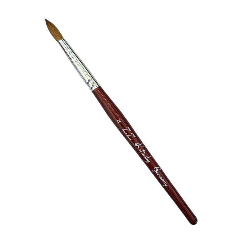 Size 8 ZZ Kolinsky Acrylic Brush 