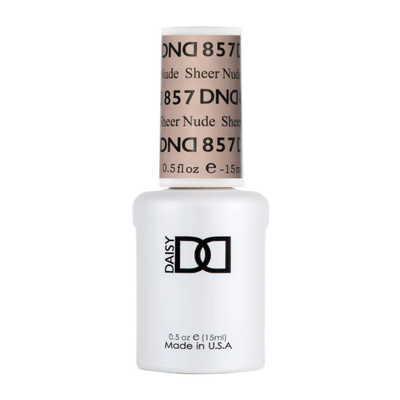 DND Gel Nail Polish ‘Sheer Nude’