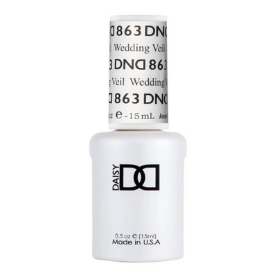 DND Gel Polish - 863 Wedding Veil