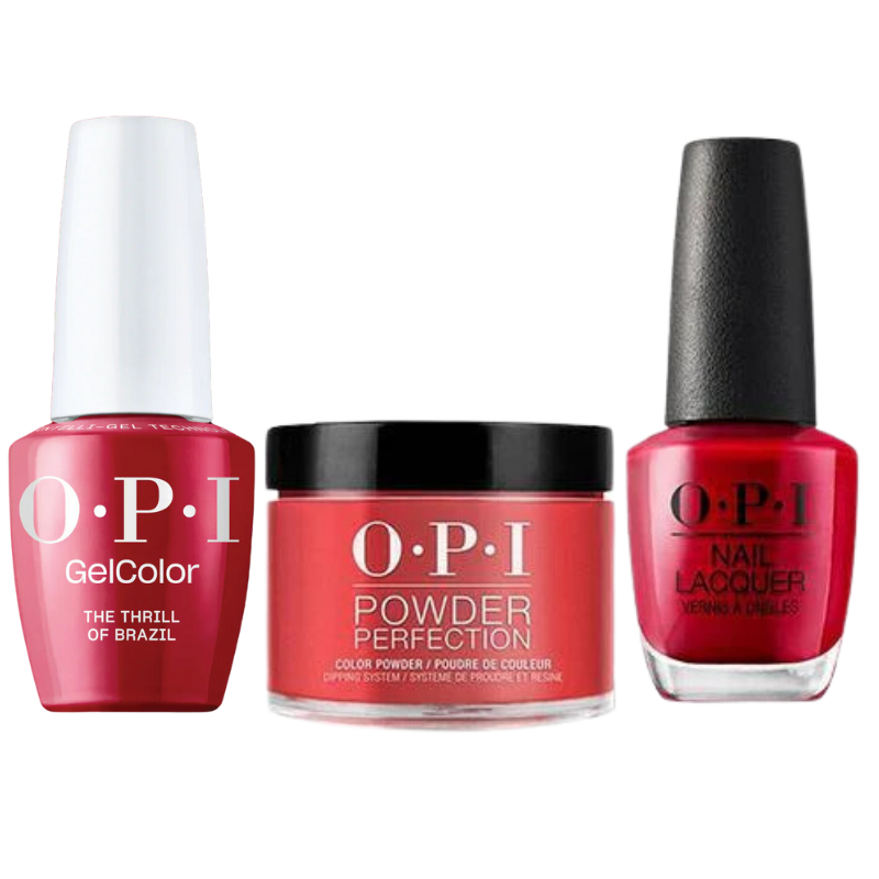 A16 The Thrill of Brazil Intelli-Gel Trio by OPI