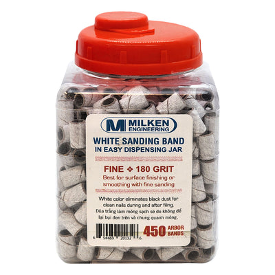 Milken White Sanding Band 450ct - Fine