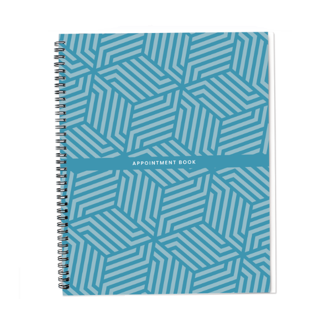 Appointment Book - 6 Column (Blue)
