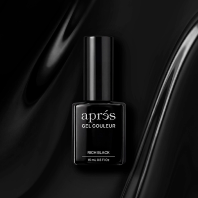 Apres Gel Couleur 15ml - Rich Black