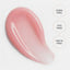 Aprés Soft Gel Builder Gel Blush rosy pink self-leveling builder gel color swatch, HEMA-free, TPO-free, and TMPTA-free.