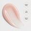 Aprés Soft Gel Builder Gel Glow peachy nude self-leveling builder gel color swatch, HEMA-free, TPO-free, and TMPTA-free.