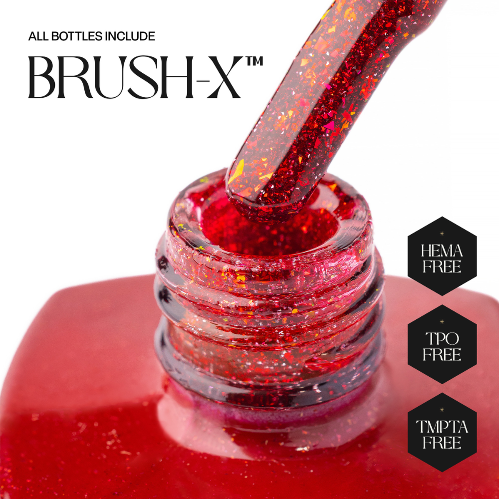 Apres Enigmatic Gel - FG17 Tiger's Eye brush