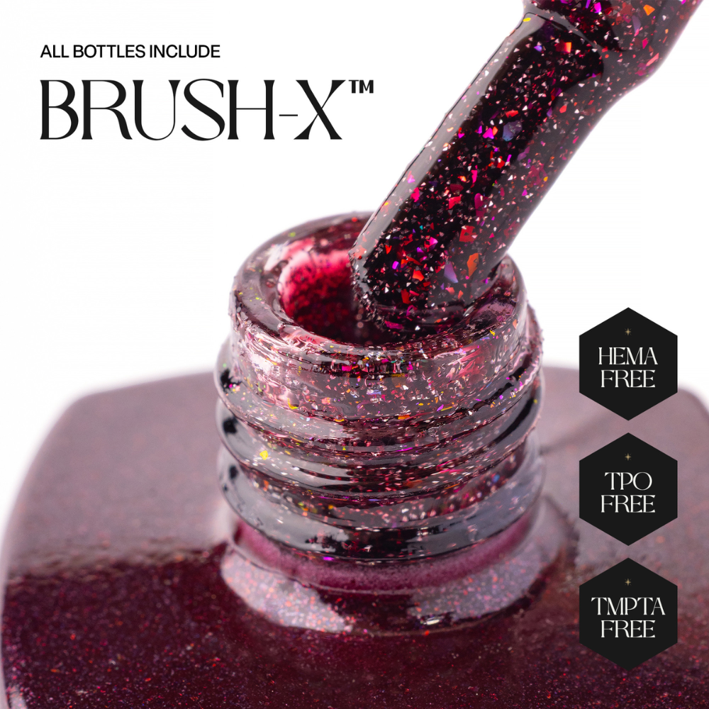 Apres Enigmatic Gel - FG19 Night Bloom brush