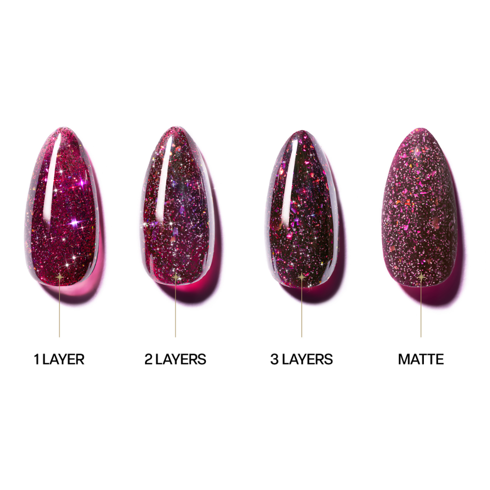 Apres Enigmatic Gel - FG19 Night Bloom swatch 2