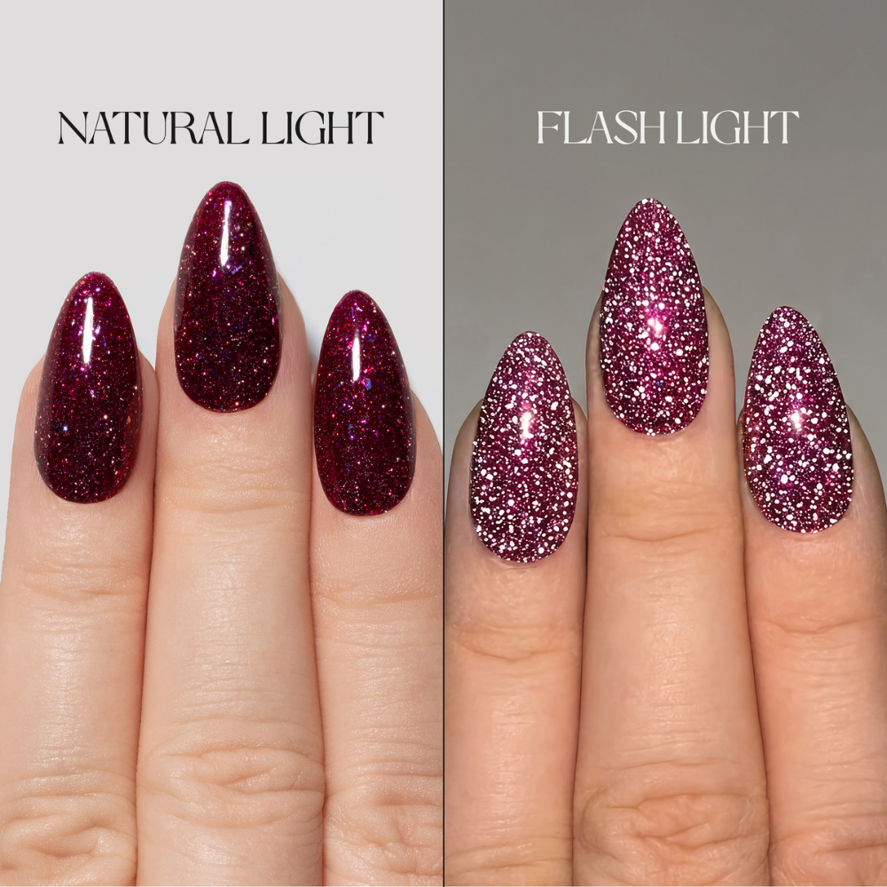 Apres Enigmatic Gel - FG20 Belladonna swatch 3