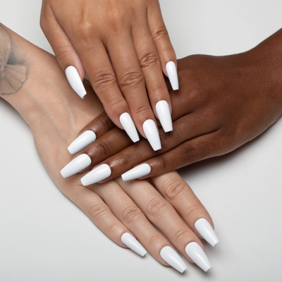 Apres Gel Couleur 15ml - Super White hand