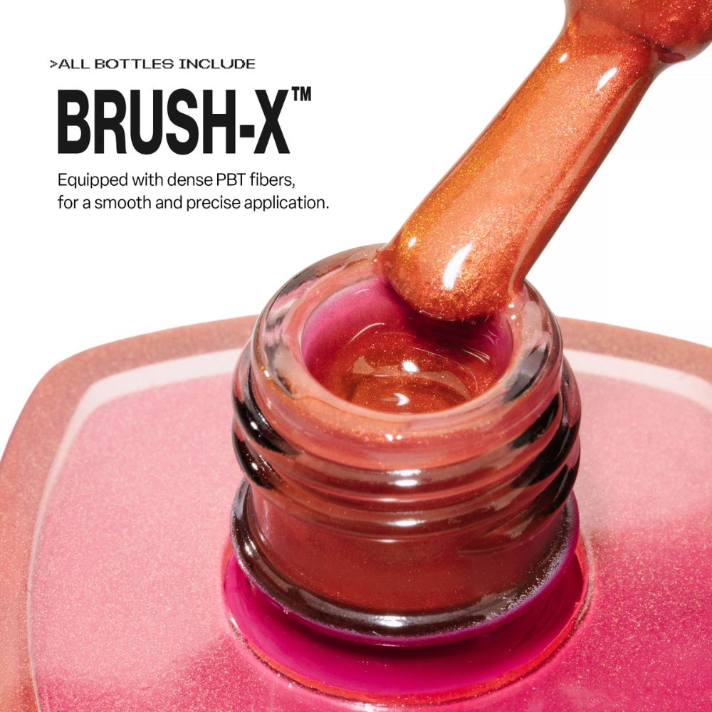 Apres Prismatic Gel - CE25 Dual Cherry brush