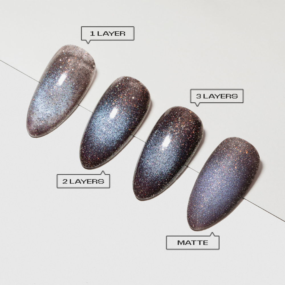 Apres Prismatic Gel - FG12 Buffering... layers