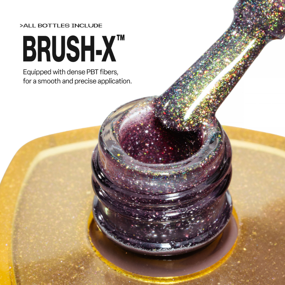 Apres Prismatic Gel - FG13 Matrix Glow brush