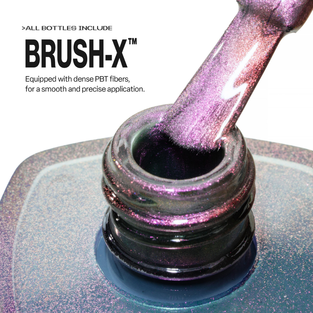 Apres Prismatic Gel - P11 Frostware brush