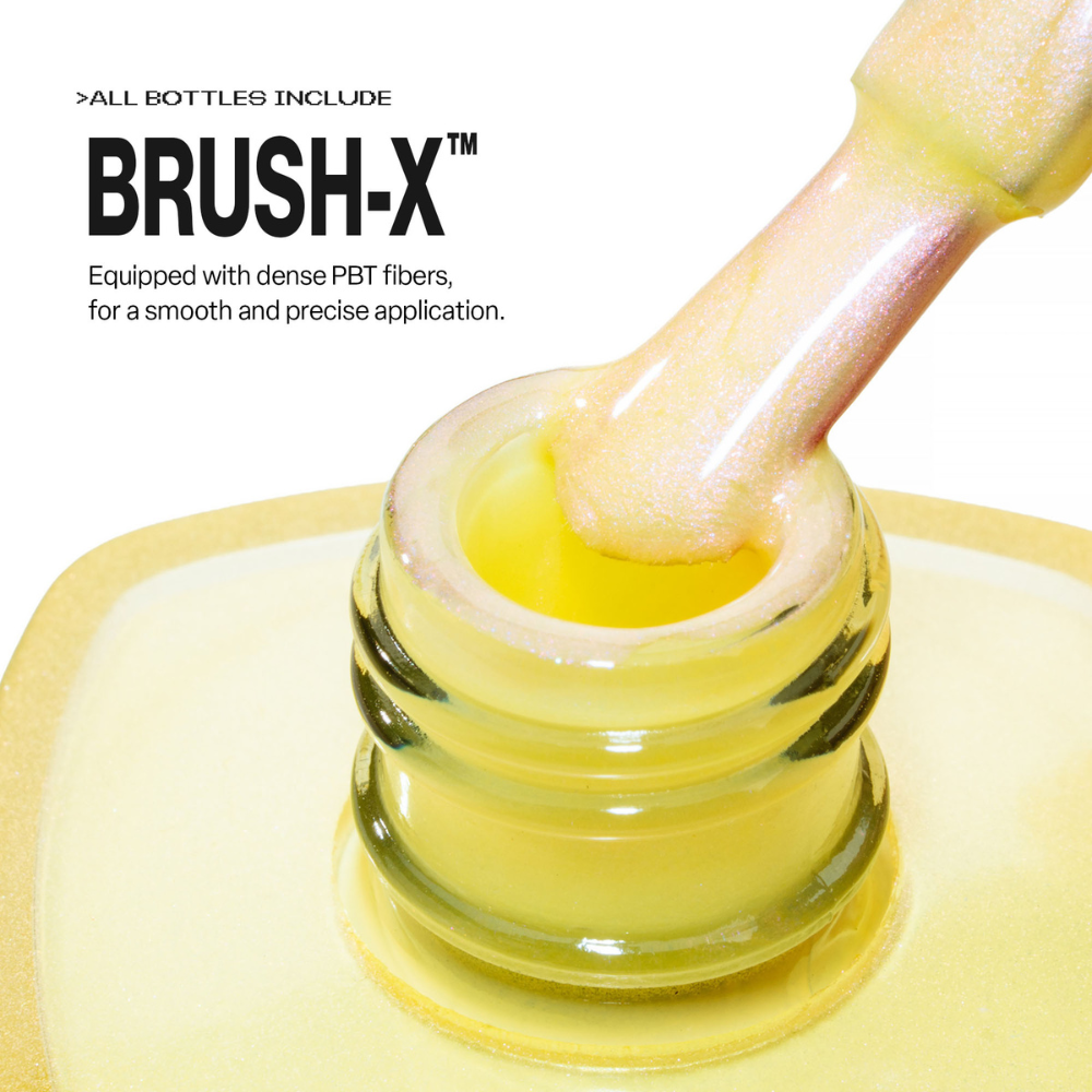 Apres Prismatic Gel - P13 Limenapped brush