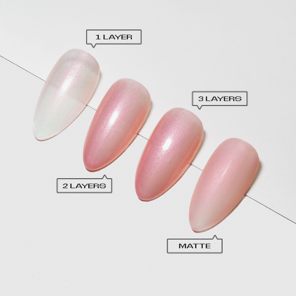 Apres Prismatic Gel - P15 Angel Fire layers