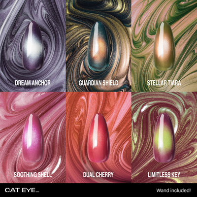 Apres Prismatic Gel Cat Eye Collection - 6 Colors swatch