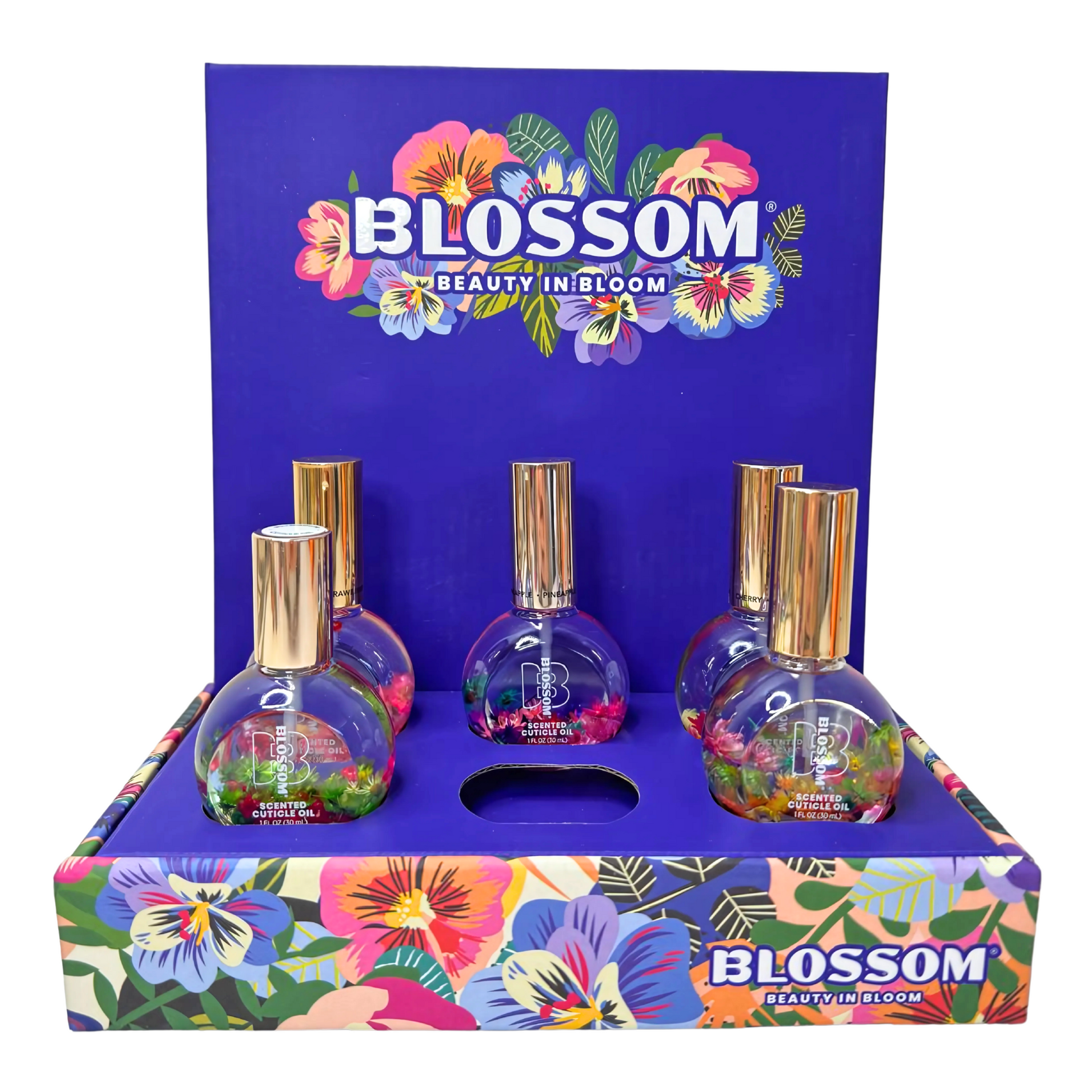 Blossom Fruit Scented Cuticle Oil 5pc Set