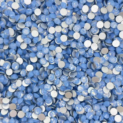 Mixed Crystal Flatback Assorted Pack - Blue Opal