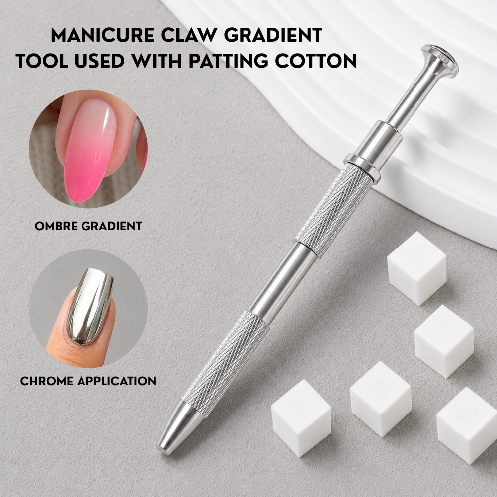 Halo Nail Claw Gradient Tool w/ 100pc Sponges