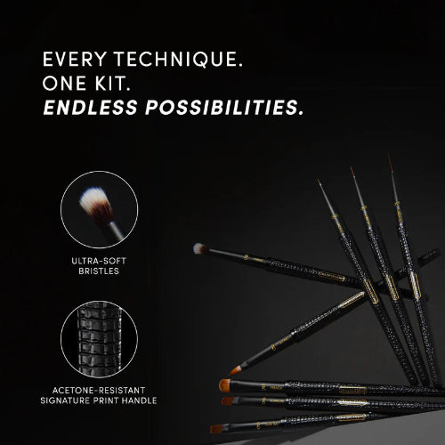 Chaun Legend Nail Art Brush 8pc Collection info