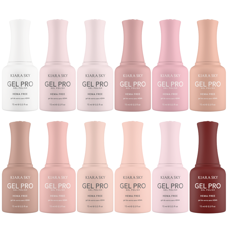 Kiara Sky Gel Pro Polish Bundle - The Celeb Manicurist Edit