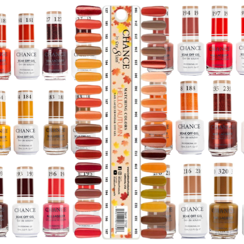 Autumn Spice Gel & Lacquer Duo Collection 36pc by Chance