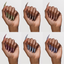 hands wearing Chaun Legend Earthy Faves Gel 