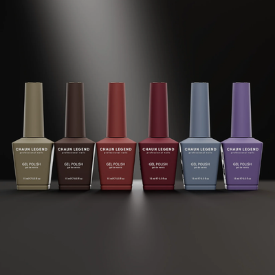 Earthy Faves Gel Collection 6pc by Chaun Legend