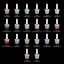 Chaun Legend Cat Eye Gel Collection - 20 Colors bottles