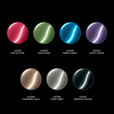 Chaun Legend Cat Eye Silk Collection - 7 Colors swatch
