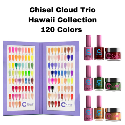 Chisel Cloud 4-in-1 Trio Hawaii Collection - 120 Colors