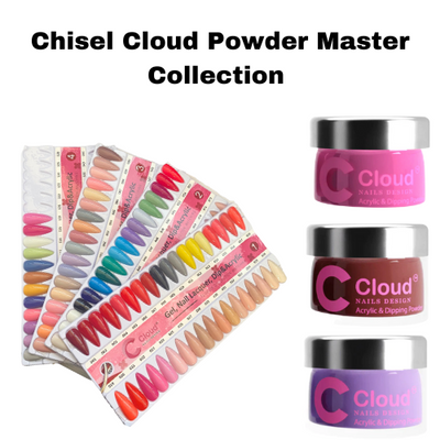 Chisel Cloud Powder Master Collection - 104 Colors