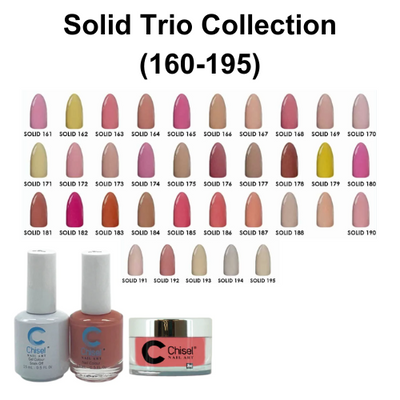 Chisel Solid Trio Collection - (160-195)