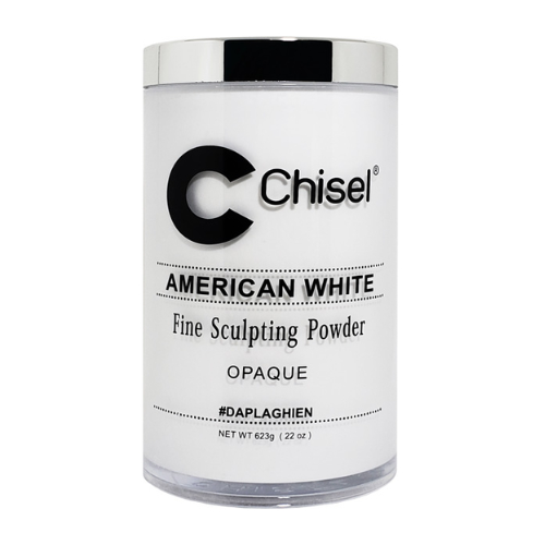 American White Acrylic Powder 22oz by Chisel